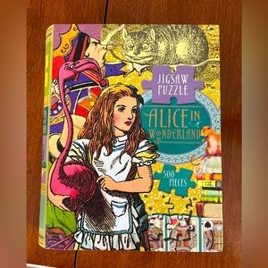 Alice in Wonderland 500 Piece Jigsaw Puzzle